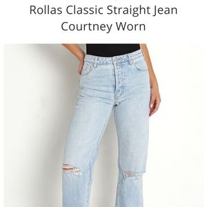 Rolla’s Classic Straight Courtney Worn